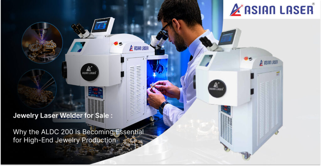 Jewelry Laser Welder for Sale: Why the ALDC 200 Is Becoming Essential for High-End Jewelry Production